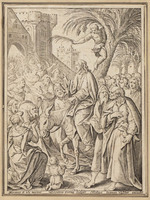 TvB G 3477
<br/>
Palmzondag
<br/>
<em>Wierix, Hieronymus (1553?-1619)</em>